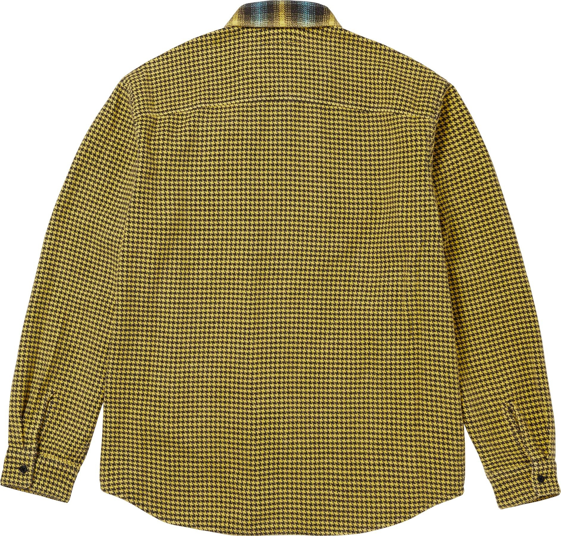 Houndstooth Plaid Flannel Shirt view 14